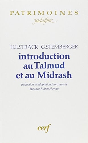 Introduction au Talmud et au Midrash