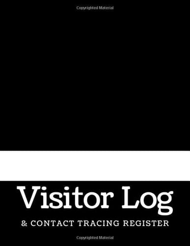 Visitor Log and Contact Tracing Register: Business Sign In/Out Register | Visitor log book for contact tracing under current health and safety ... | Large tables with enough space to write in