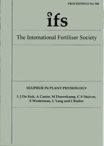Sulphur in Plant Physiology