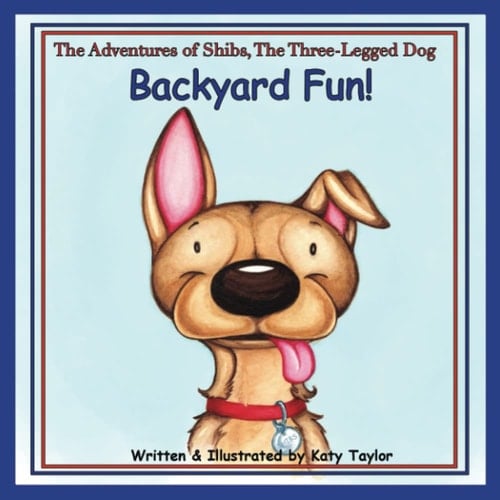 The Adventures of Shibs, The Three-Legged Dog - Backyard Fun