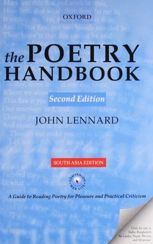 The Poetry Handbook
