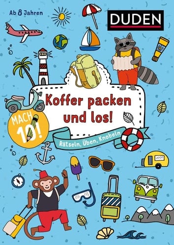 Mach 10! Koffer packen und los! - Ab 8 Jahren Rätseln, Üben, Knobeln