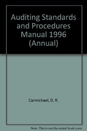 Auditing Standards and Procedures Manual 1996