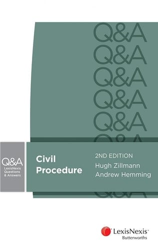 LexisNexis Questions and Answers: Civil Procedure, 2nd Edition