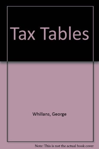 Whillans's Tax Tables