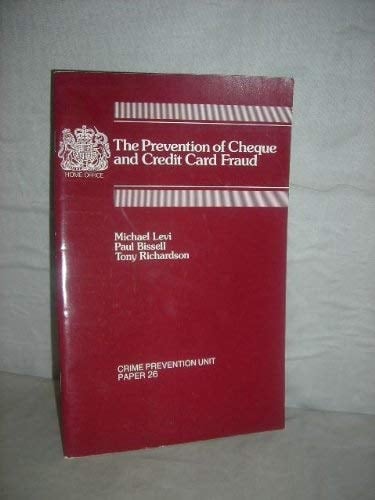 The Prevention of Cheque and Credit Card Fraud