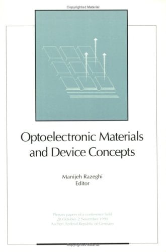 Optoelectronic Materials and Device Concepts (SPIE Press Monograph Vol. PM05)