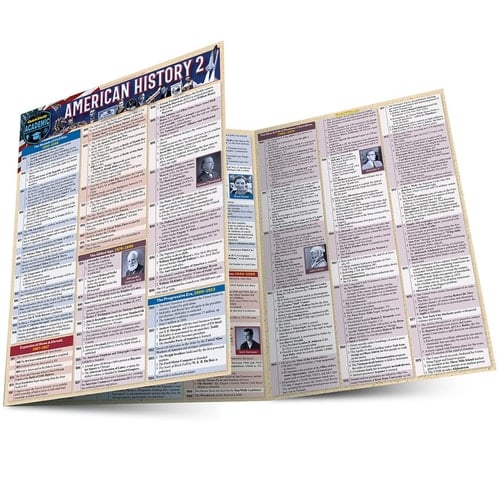 American History 2 A QuickStudy Laminated Reference Guide
