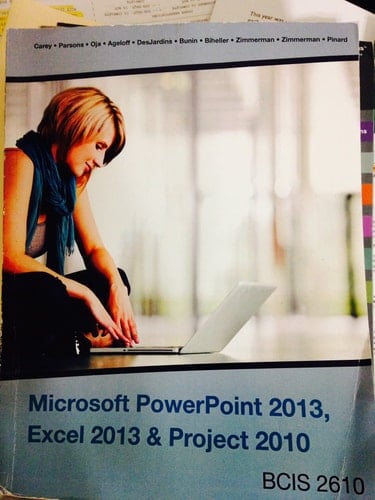 Powerpoint 2013/Excel 2013/Project 2010