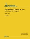 Human Rights in China and U. S. Policy Issues for the 116th Congress