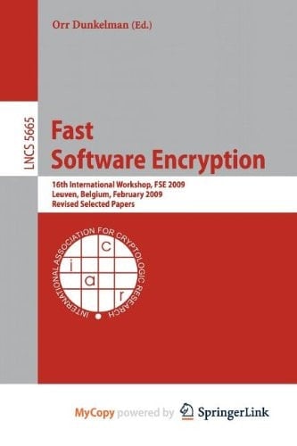 Fast Software Encryption