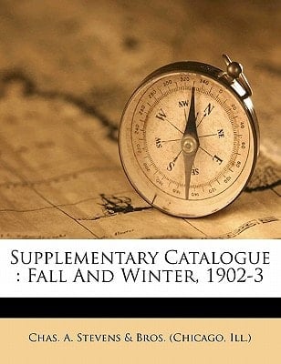 Supplementary catalogue: Fall and Winter, 1902-3