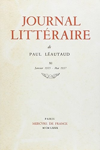 Journal littéraire: 1935-1937 (11)