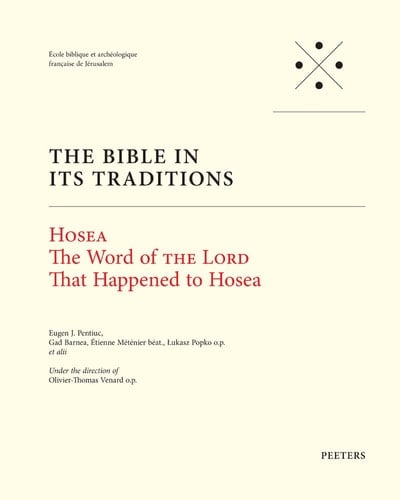 Hosea The Word of the Lord that Happened to Hosea