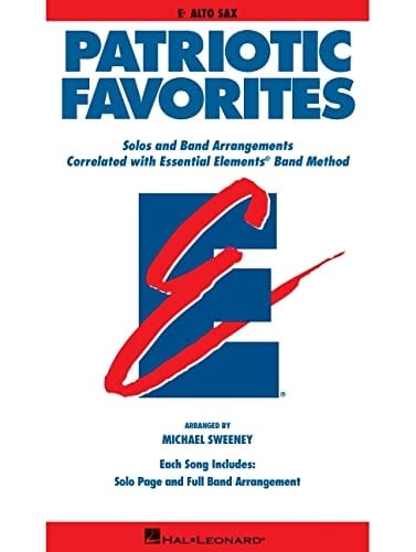 Patriotic Favorites Eb Alto Saxophone
