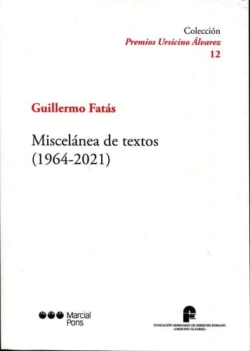 Miscelánea de textos (1964-2021)
