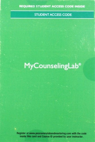 MyLab Counseling without Pearson eText -- Access Card -- for Theories