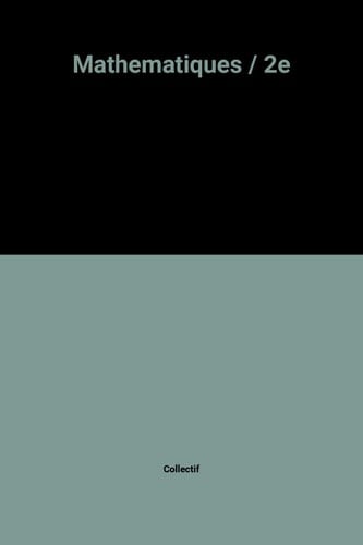 Mathématiques 2e