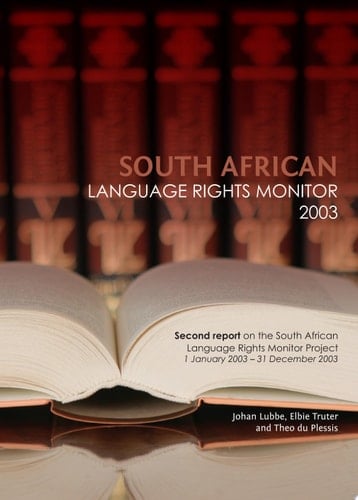 South African Language Rights Monitor 2003