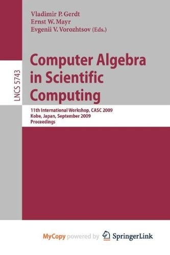 Computer Algebra in Scientific Computing