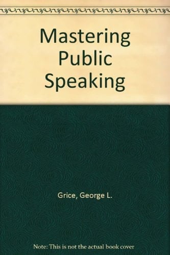 Mastering Public Speaking