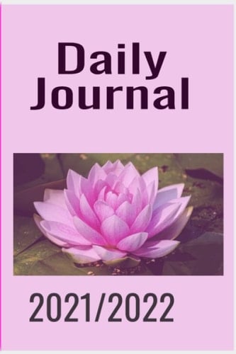 Daily Journal: Simple, Easy and Beginner Friendly Journal for any age. College Ruled, perfect for jotting down thoughts. Will easily sit on nightstand for dream journaling.