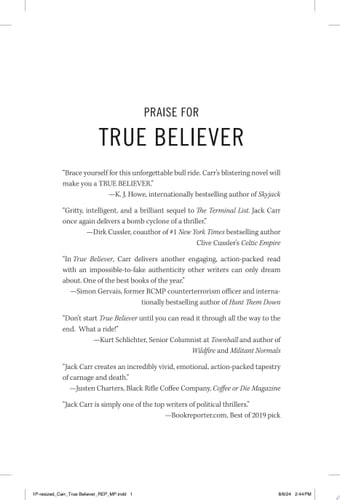 True Believer A Thriller