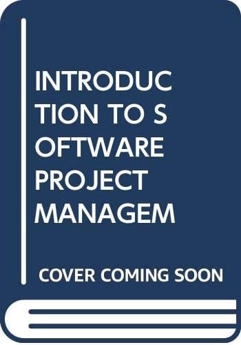 Introduction To Software Project Management