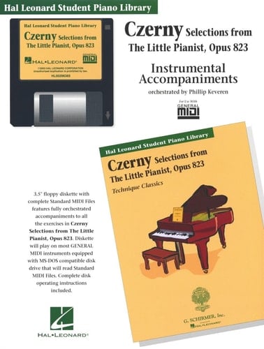 Czerny Selections from the Little Pianist, Opus 823 - Gm Disk