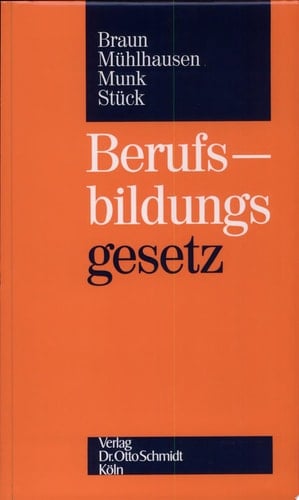 Berufsbildungsgesetz Kommentar