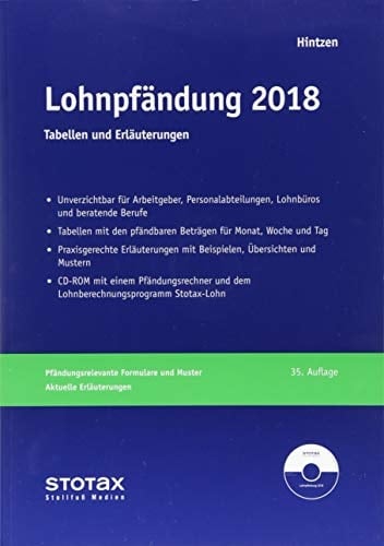 Lohnpfändung 2018: Tabellen und Erläuterungen