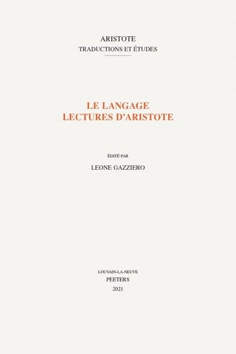 Le langage lectures d'Aristote