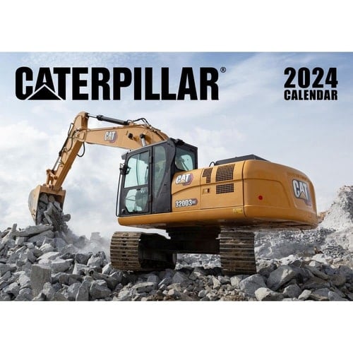 Caterpillar Calendar 2024