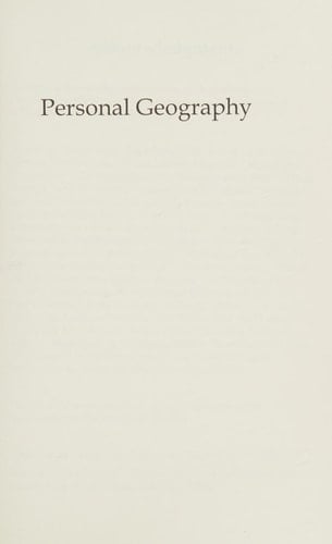 Personal Geography