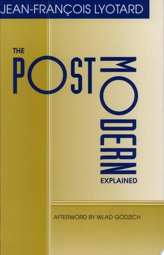 The Postmodern Explained Correspondence, 1982-1985