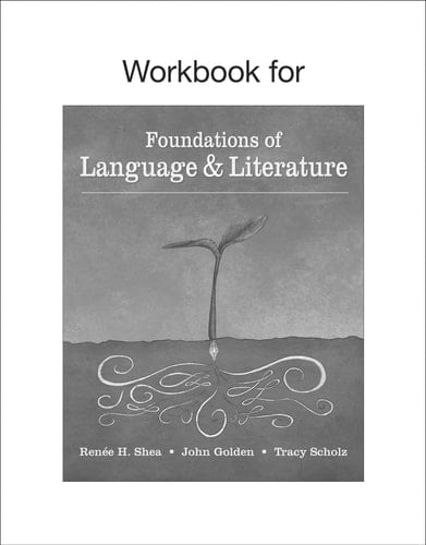 Workbook for Foundations of Language and Literature