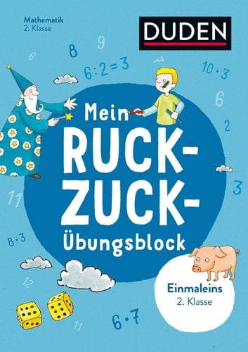 Mein Ruckzuck-Übungsblock Einmaleins 2. Klasse bis 100