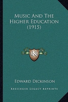 Music And The Higher Education (1915)