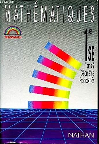 Mathématiques 1res SE. programme 1991