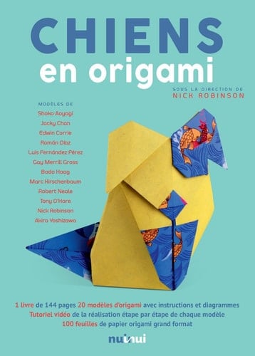 Chiens en origami Avec 100 feuilles