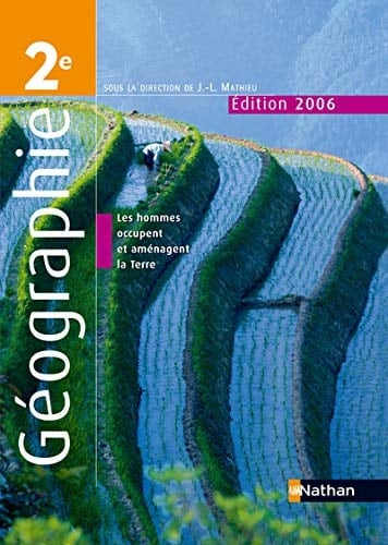 Géographie 2e programme 2001