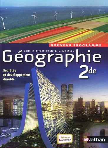Géographie 2de programme 2010