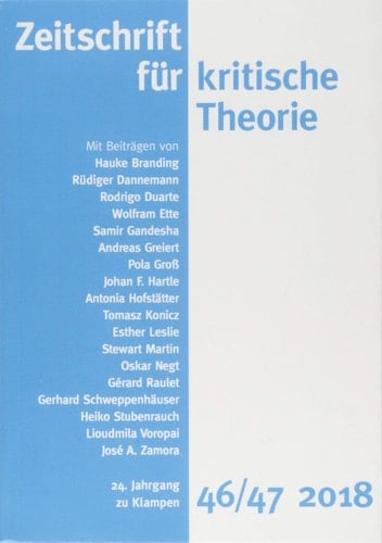 Zeitschrift für kritische Theorie