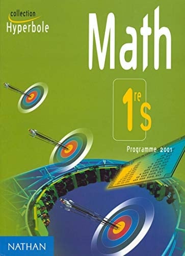 Math 1ère S. Programme 2001