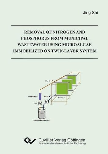 Removal of Nitrogen and Phosphorus from Municipal Wastewater Using Microalgae Immobilized on Twin-layer System