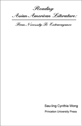 Reading Asian American Literature