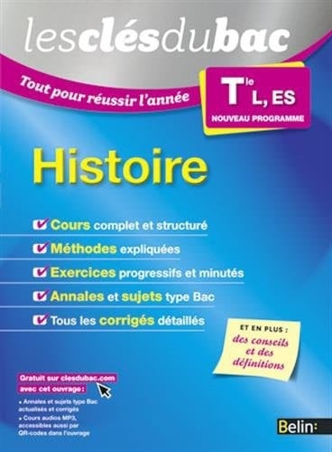 Histoire Tle L, ES