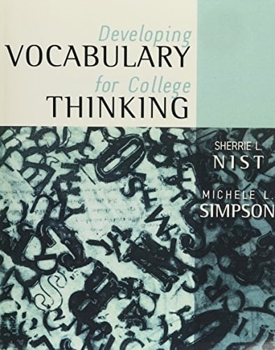 Developing Vocabulary for College Thinking
