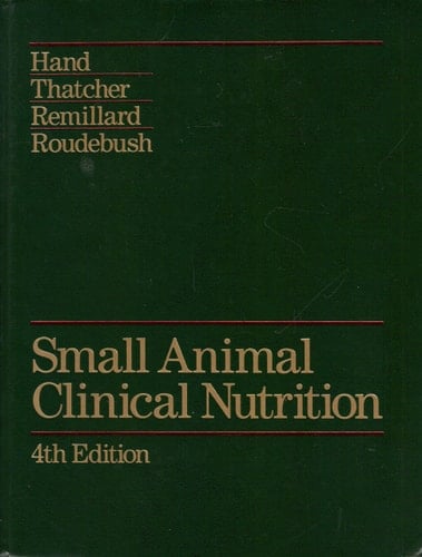 Small Animal Clinical Nutrition
