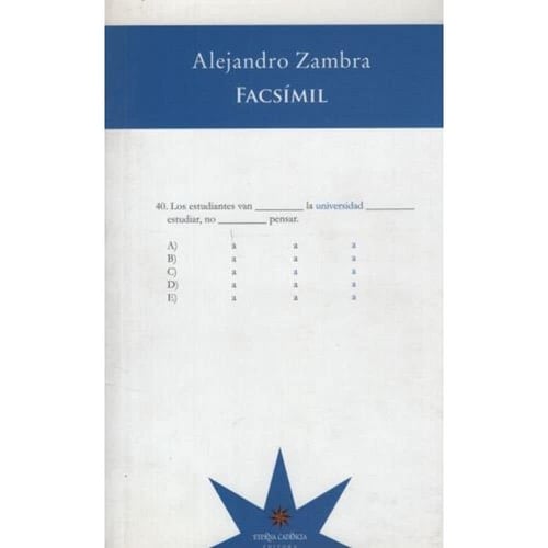 Facsímil libro de ejercicios